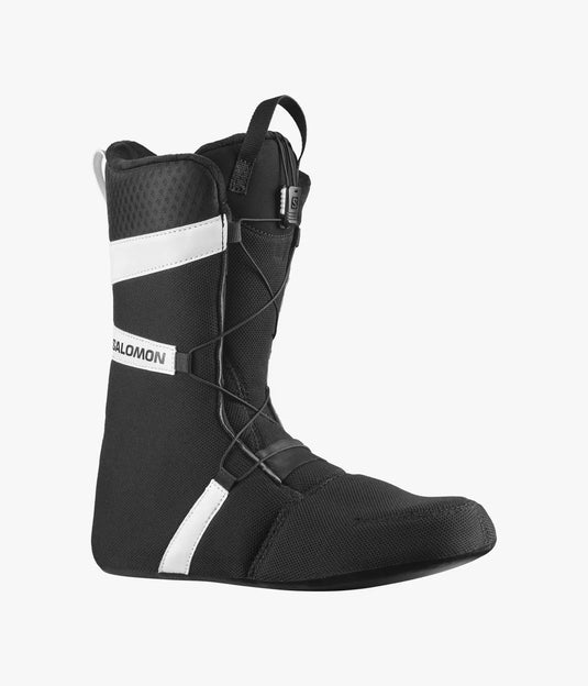 Salomon Men's Launch Lace SJ BOA Snowboard Boots Black/Black/White L41708700