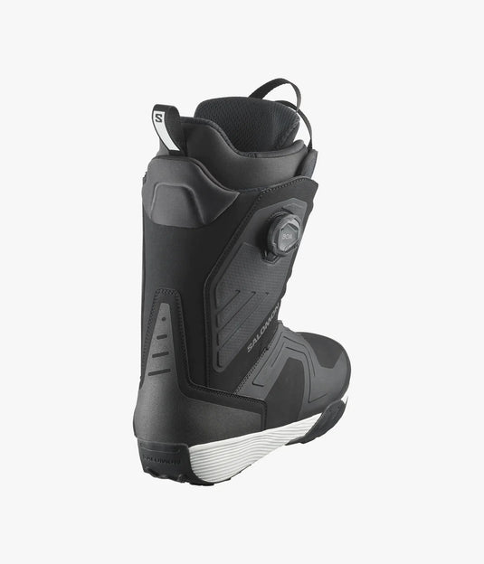 Salomon Men's Dialogue Dual BOA Snowboard Boots Black/Black/White L47109900