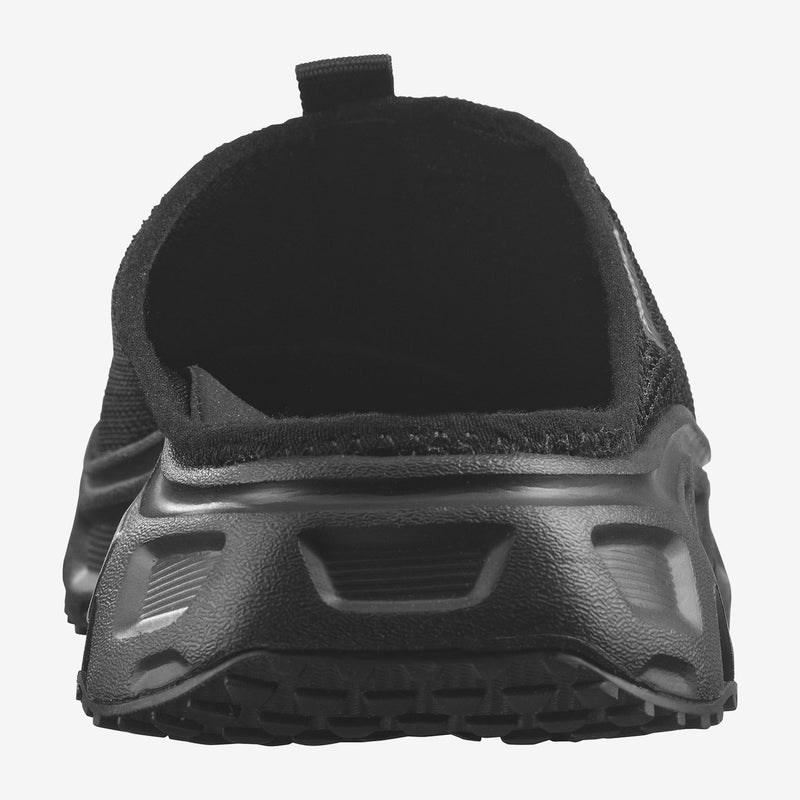 Load image into Gallery viewer, Salomon Women&#39;s Reelax Slide 6.0 Slides Black/Black/Alloy 471124
