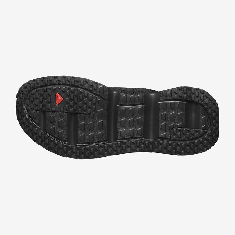 Load image into Gallery viewer, Salomon Women&#39;s Reelax Slide 6.0 Slides Black/Black/Alloy 471124
