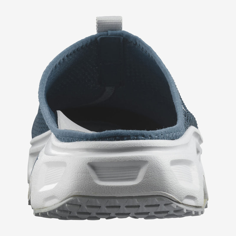 Load image into Gallery viewer, Salomon Men&#39;s Reelax Slide 6.0 Slides Blue Ashes/White/Pearl Blue 471123
