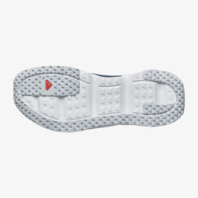 Load image into Gallery viewer, Salomon Men&#39;s Reelax Slide 6.0 Slides Blue Ashes/White/Pearl Blue 471123
