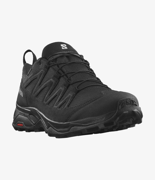 Salomon X Ward Leather Gore-Tex Shoes Black/Black/Black L4718230030
