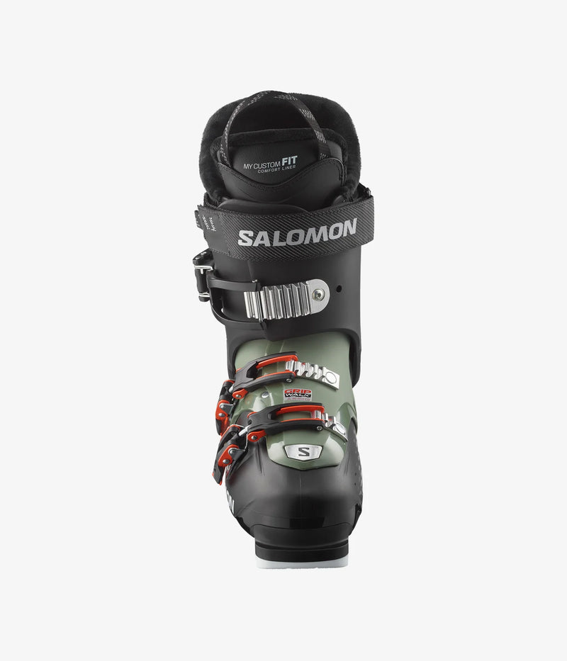 Load image into Gallery viewer, Salomon Qst Access 80 Ski Boots Black/Oil Green L47344300
