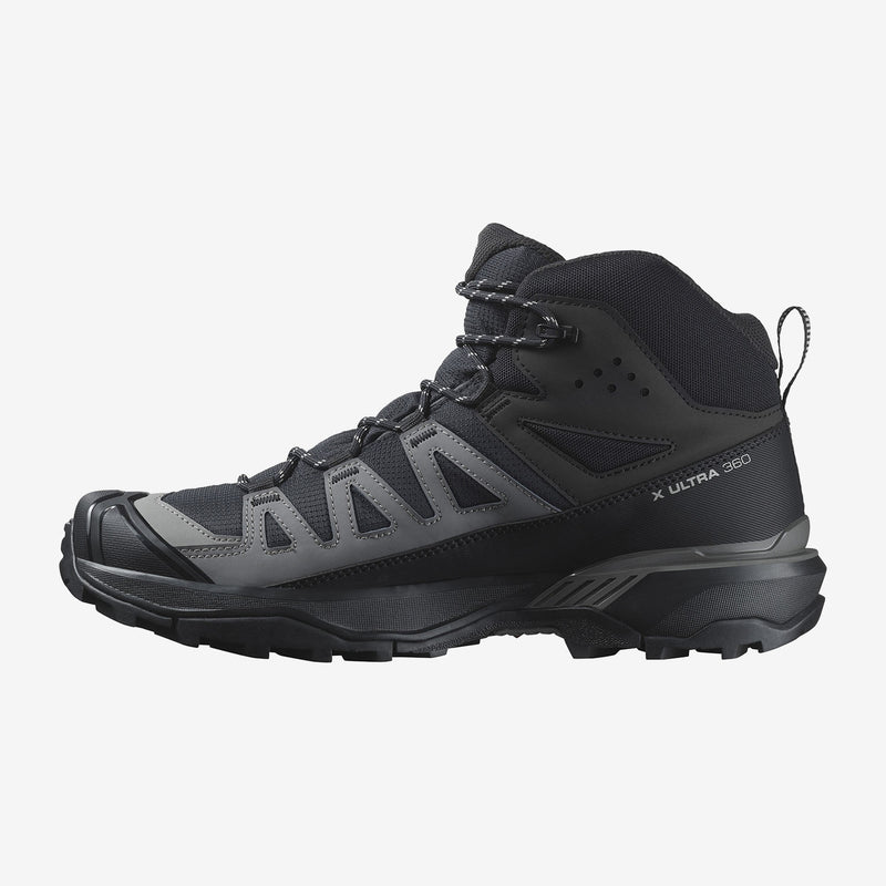 Load image into Gallery viewer, Salomon Men&#39;s X Ultra 360 Mid Gore-Tex Shoes Black/Magnet L47447600
