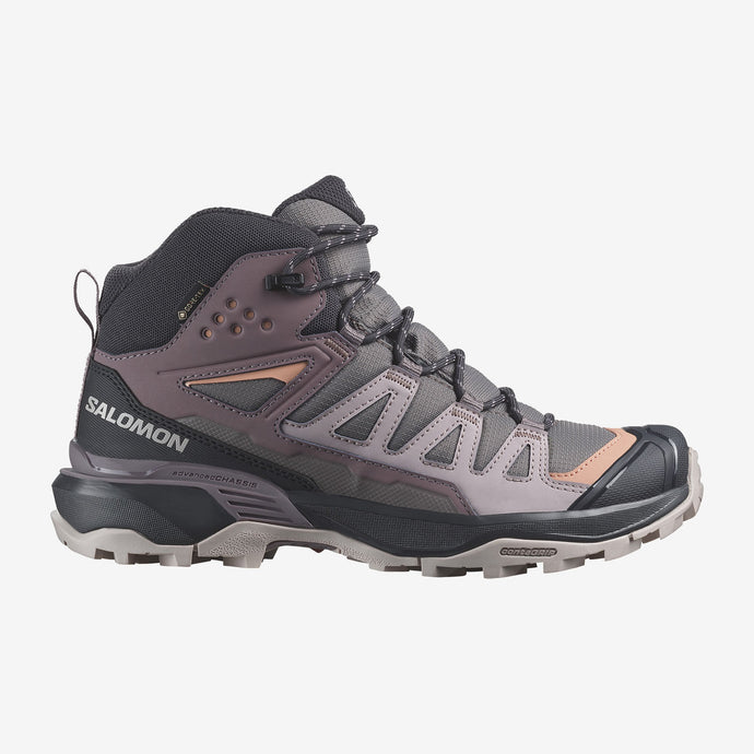 Salomon Women's X Ultra 360 Mid Gore-Tex Plum Kitten/Phantom/Cork L47448700