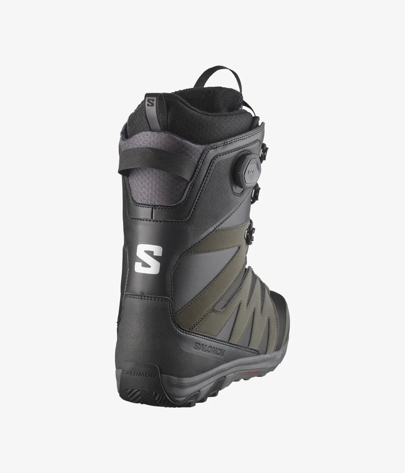 Load image into Gallery viewer, Salomon Men&#39;s X Approach Lace SJ BOA Snowboard Boots Black/Black/Black L47482700
