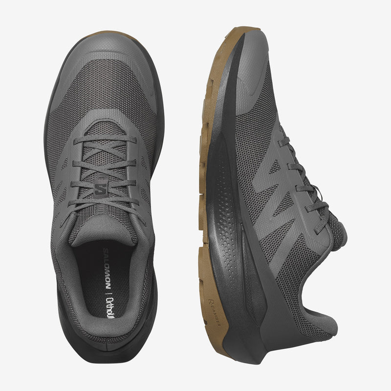 Load image into Gallery viewer, Salomon Men&#39;s Elixir Tour Shoes Castlerock/Asphalt/Black L47576000
