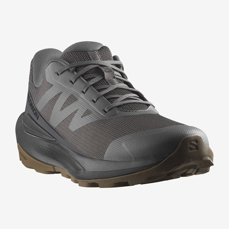 Load image into Gallery viewer, Salomon Men&#39;s Elixir Tour Shoes Castlerock/Asphalt/Black L47576000
