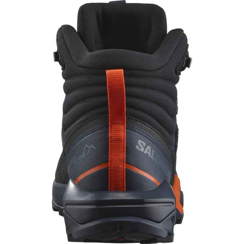 Load image into Gallery viewer, Salomon Men&#39;s X Ultra Alpine Mid Gore-Tex Shoes Blue Nights/Black/Red Orange L476865

