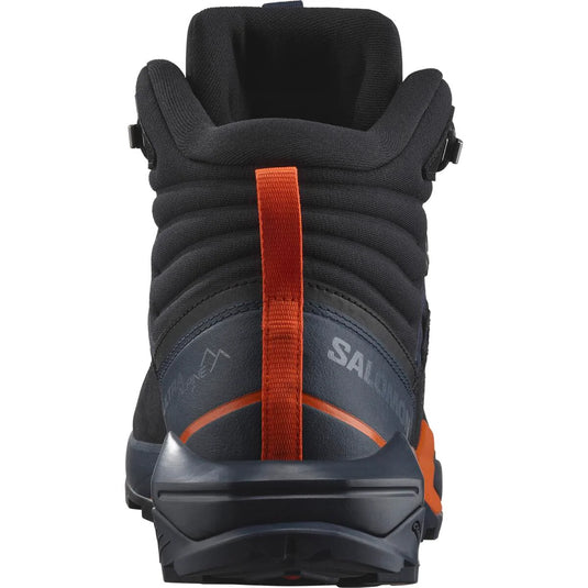 Salomon Men's X Ultra Alpine Mid Gore-Tex Shoes Blue Nights/Black/Red Orange L476865