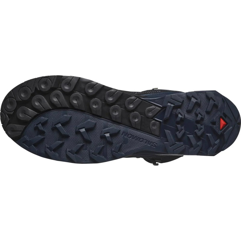 Load image into Gallery viewer, Salomon Men&#39;s X Ultra Alpine Mid Gore-Tex Shoes Blue Nights/Black/Red Orange L476865
