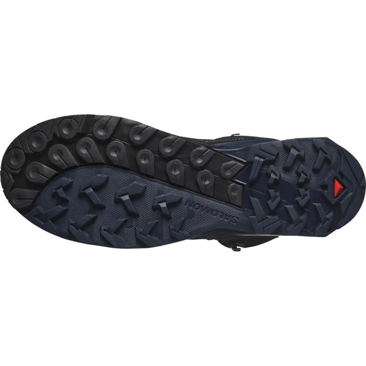 Salomon Men's X Ultra Alpine Mid Gore-Tex Shoes Blue Nights/Black/Red Orange L476865