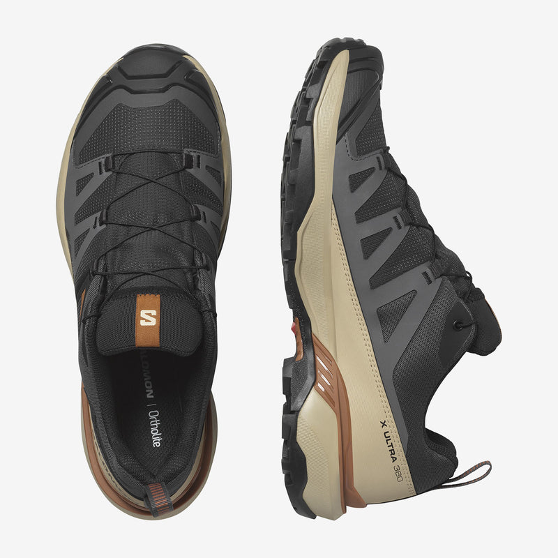 Load image into Gallery viewer, Salomon Men&#39;s X Ultra 360 Gore-Tex Phantom/Safari/Caramel Cafe L476870
