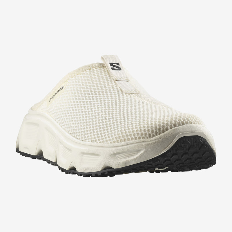 Load image into Gallery viewer, Salomon Women&#39;s Reelax Slide 6.0 Slides Vanilla Ice/Vanilla Ice/Black 477409
