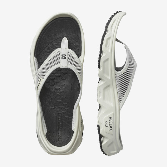 Salomon Women's Reelax Break 6.0 Flip Flops Vanilla Ice/Vanilla Ice/Black 477498