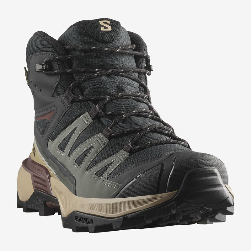 Load image into Gallery viewer, Salomon Men&#39;s X Ultra 360 Mid Gore-Tex Shoes Phantom/Desert Tan/Rum Raisin L47743300
