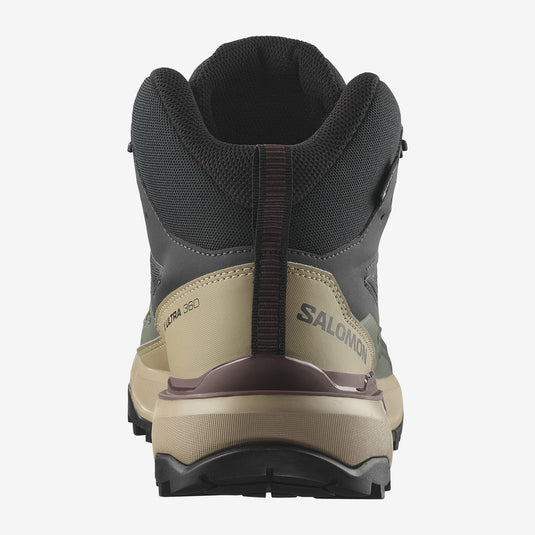 Salomon Men's X Ultra 360 Mid Gore-Tex Shoes Phantom/Desert Tan/Rum Raisin L47743300