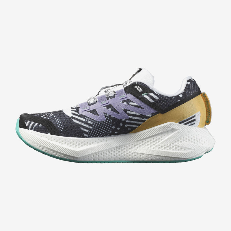 Load image into Gallery viewer, Salomon Men&#39;s Aero Glide 3 Proto Pack Shoes White/Black/Waterfall L47759900
