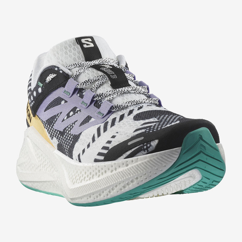 Load image into Gallery viewer, Salomon Men&#39;s Aero Glide 3 Proto Pack Shoes White/Black/Waterfall L47759900
