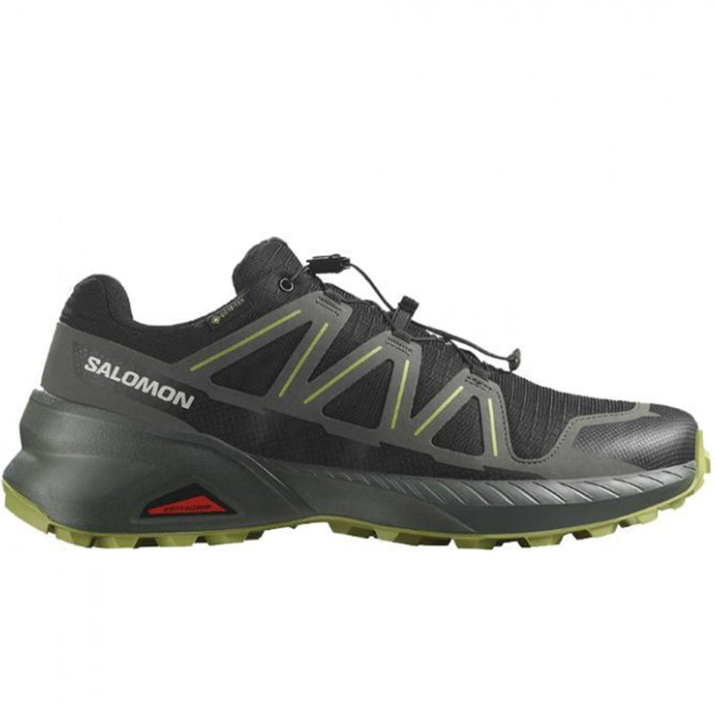 Load image into Gallery viewer, Salomon Men's Speedcross Peak Gore-Tex Black/Urban Chic/Dark Citron L47790500
