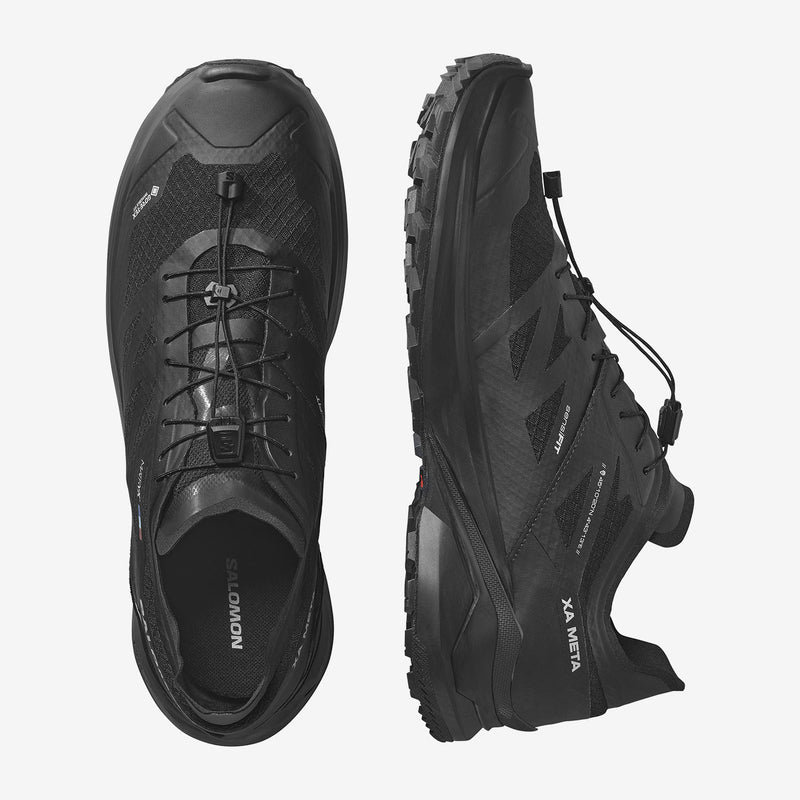 Load image into Gallery viewer, Salomon Men's XA Meta Gore-Tex Made In France Shoes Black/Black/Black L47828700
