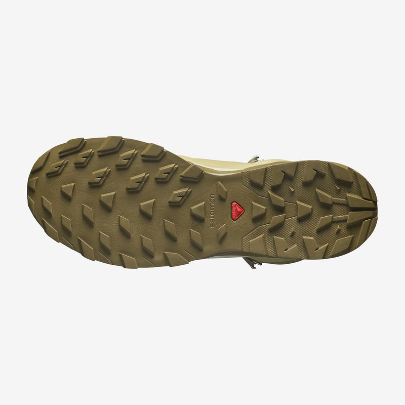 Load image into Gallery viewer, Salomon Men&#39;s Outsnap Climasalomon Waterproof Shoes Aloe/Stone Gray/Coyote Brown L47854000
