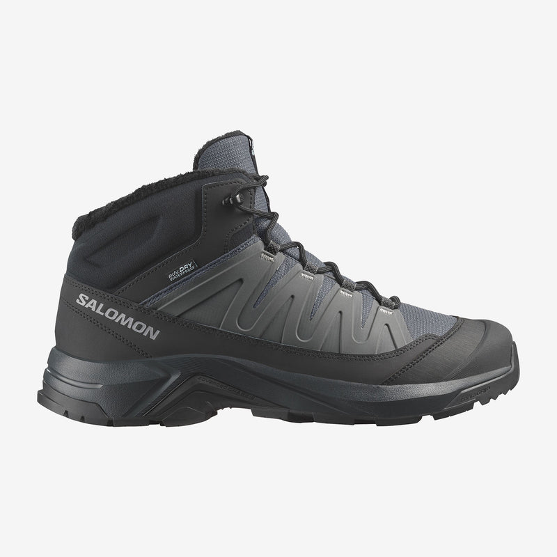 Load image into Gallery viewer, Salomon Men&#39;s X Adventure Coldrush WP Shoes Asphalt/Black/Alloy L4785600029
