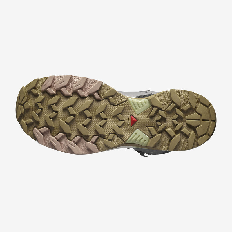 Load image into Gallery viewer, Salomon Women&#39;s X Ultra 360 Edge Mid Gore-Tex Shoes Nine Iron/Gull/Lime Cream L4787270022
