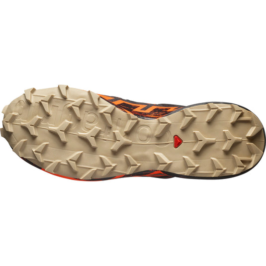 Salomon Men's Speedcross 6 Gore-Tex Black/Shocking Orange/White Pepper L478795