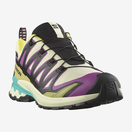 Salomon Men's XA Pro 3D V9 Gore-Tex Shoes Transparent Yellow/Black/Waterfall L47881700