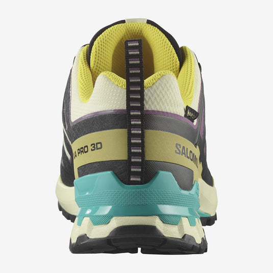 Salomon Men's XA Pro 3D V9 Gore-Tex Shoes Transparent Yellow/Black/Waterfall L47881700