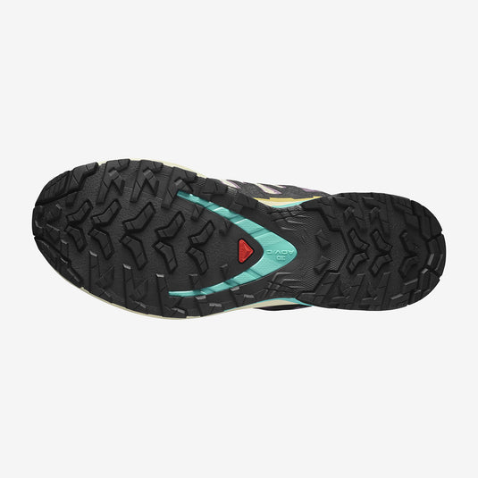 Salomon Women's XA Pro 3D V9 Gore-Tex Shoes Transparent Yellow/Black/Waterfall L47882200