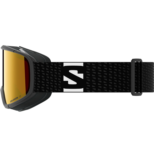 Salomon Unisex Aksium 2.0 Mirror Lens S2 Snow Goggles Black/Mid Red L47906300