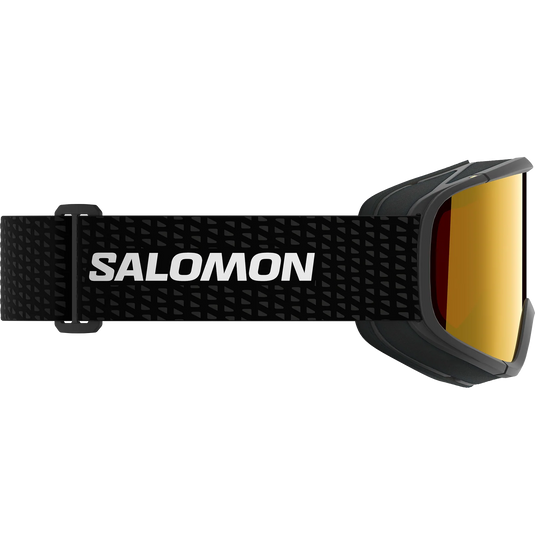 Salomon Unisex Aksium 2.0 Mirror Lens S2 Snow Goggles Black/Mid Red L47906300