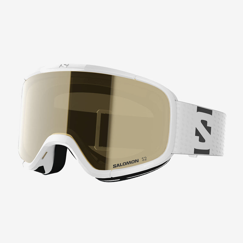 Load image into Gallery viewer, Salomon Unisex Aksium 2.0 Flash Lens S2 Snow Goggles White/Gold L47908300

