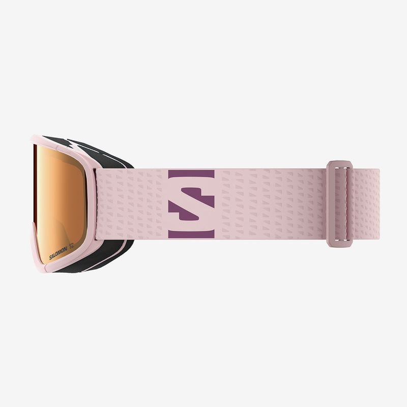 Load image into Gallery viewer, Salomon Unisex Aksium 2.0 S Mirror Lens S2 Snow Goggles Heavenly Pink/Tonic Orange L47909800
