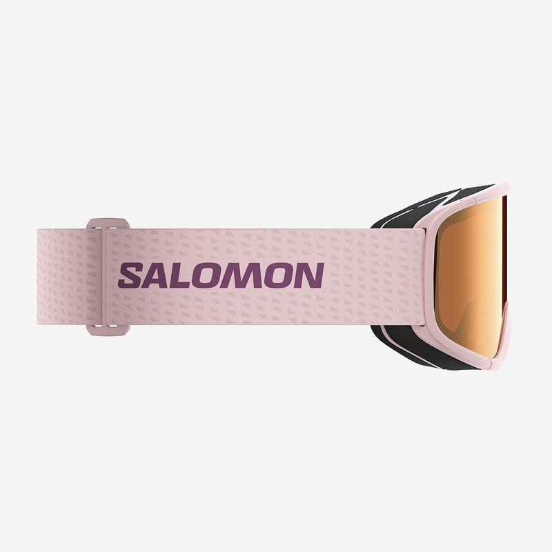 Load image into Gallery viewer, Salomon Unisex Aksium 2.0 S Mirror Lens S2 Snow Goggles Heavenly Pink/Tonic Orange L47909800
