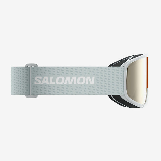 Salomon Unisex Aksium 2.0 S Flash Lens S2 Snow Goggles Ice Flow/Gold L47909900