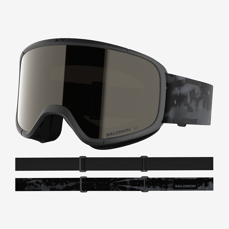 Load image into Gallery viewer, Salomon Kids' Lumi (6-12 Years) Goggles Black Tie Dye/Black L47910300
