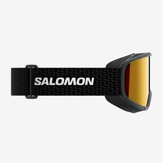 Salomon Kids' Lumi (6-12 Years) Goggles Black/Mid Red L47910400