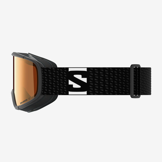 Salomon Kids' Lumi (6-12 Years) Goggles Black/Flash Tonic Orange L47910700