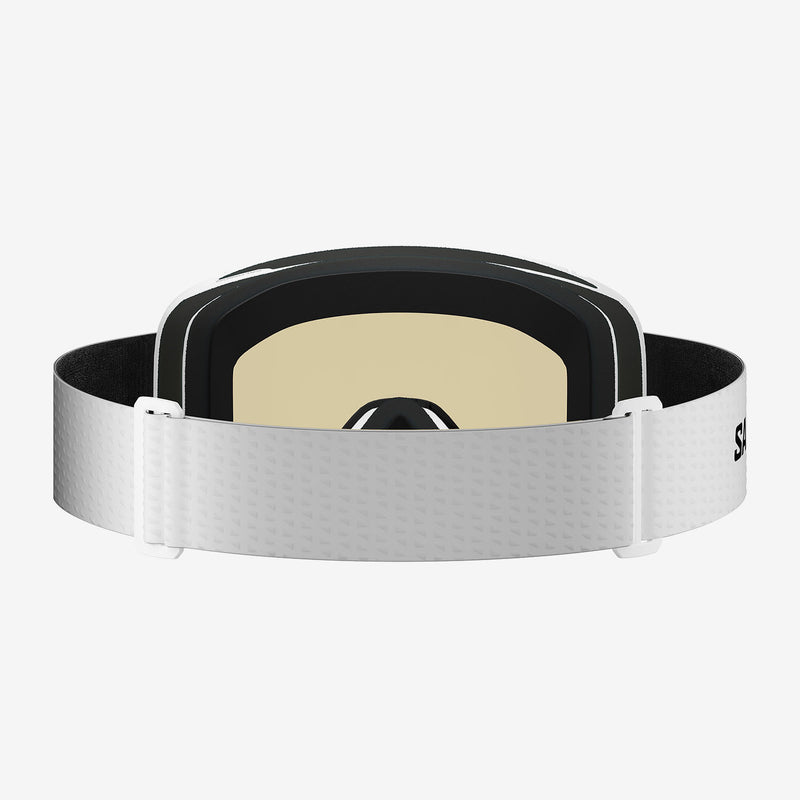 Load image into Gallery viewer, Salomon Kids' Lumi (6-12 Years) Goggles White/Flash Gold L47910800
