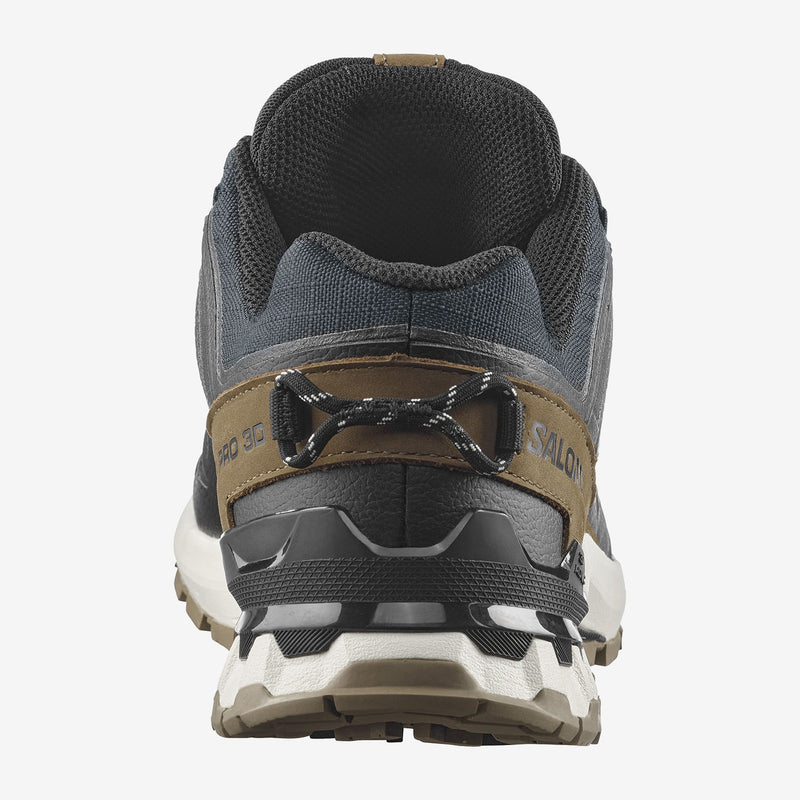 Load image into Gallery viewer, Salomon Men's XA Pro 3D V9 Gore-Tex Lifelong Shoes Black/Coyote Brown/Vanilla Ice L47963800
