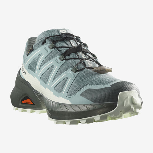Salomon Women's Speedcross Peak Gore-Tex Shoes Trooper/Tourmaline/Clearly Aqua L47974500