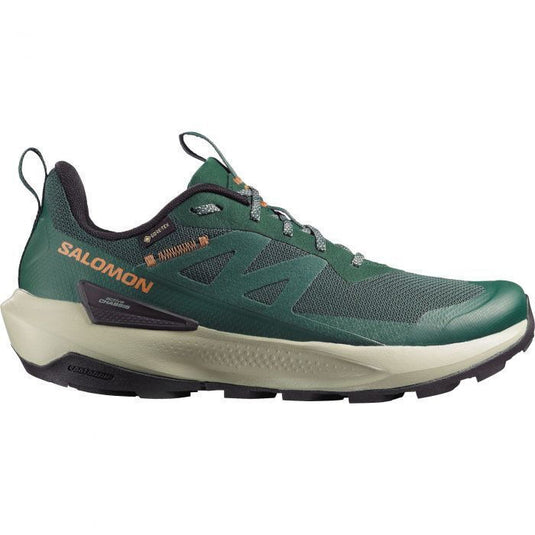 Salomon Men's Elixir Activ Gore-Tex Shoes Scarab/Green Gables/Chili L49229800