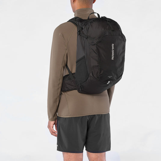 Salomon Unisex Trailblazer 30L Hiking Bag Black/Grey/Alloy LC2183200