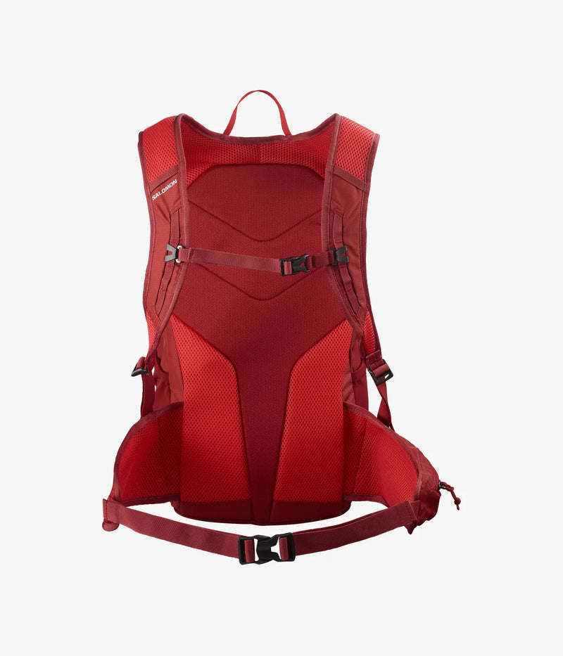 Load image into Gallery viewer, Salomon Unisex Trailblazer 20L Hiking Bag Red Dahlia/High Risk Red LC2183500
