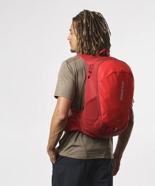 Salomon Unisex Trailblazer 20L Hiking Bag Red Dahlia/High Risk Red LC2183500