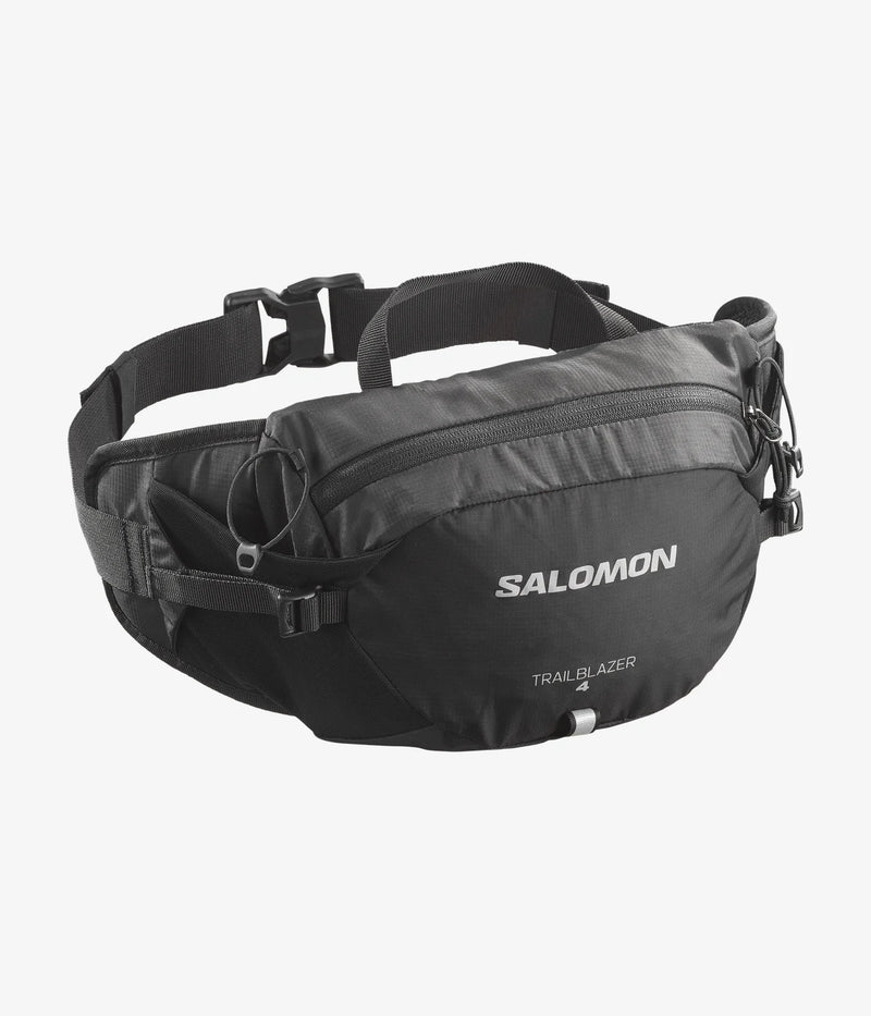 Load image into Gallery viewer, Salomon Unisex Trailblazer Belt Bag Black/Alloy LC2183800-01
